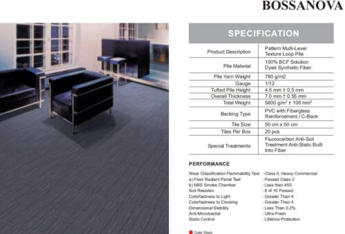 Karpet Tile Durafloor Bossanova