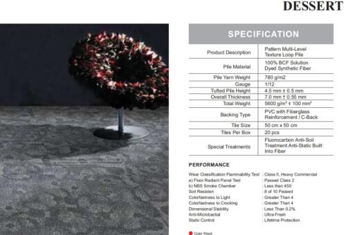 Karpet Tile Durafloor Dessert
