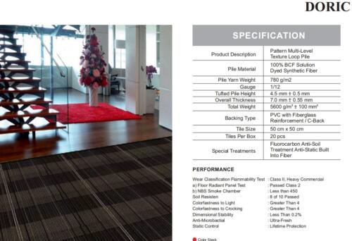 Karpet Tile Durafloor Doric