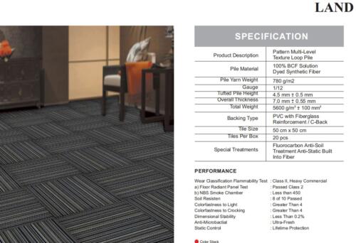 Karpet Tile Durafloor Land