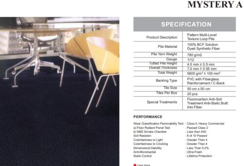 Karpet Tile Durafloor Mystery A