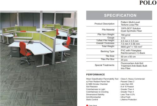 Karpet Tile Durafloor Polo