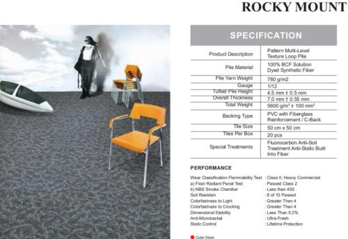 Karpet Tile Durafloor Rocky mount