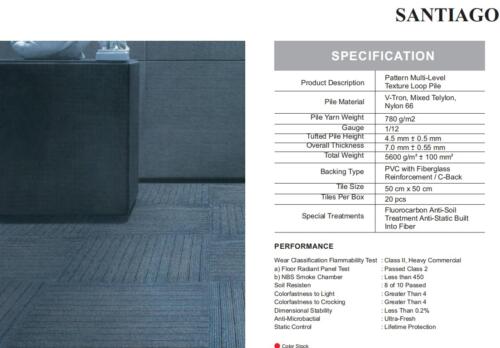 Karpet Tile Durafloor Santiago